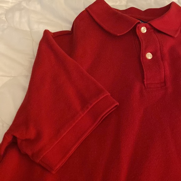Red Chaps pique polo - Picture 3 of 4